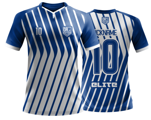modelo de camisa de time personalizada