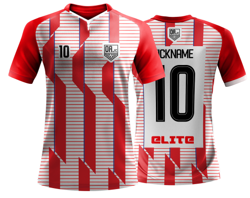 modelo de camisa de time personalizada