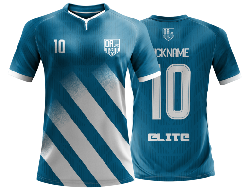 modelo de camisa de time personalizada