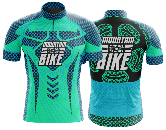 modelo de camisa de ciclismo personalizada