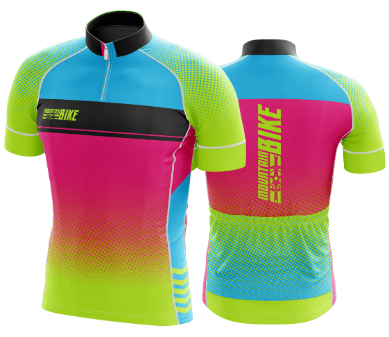 modelo de camisa de ciclismo personalizada