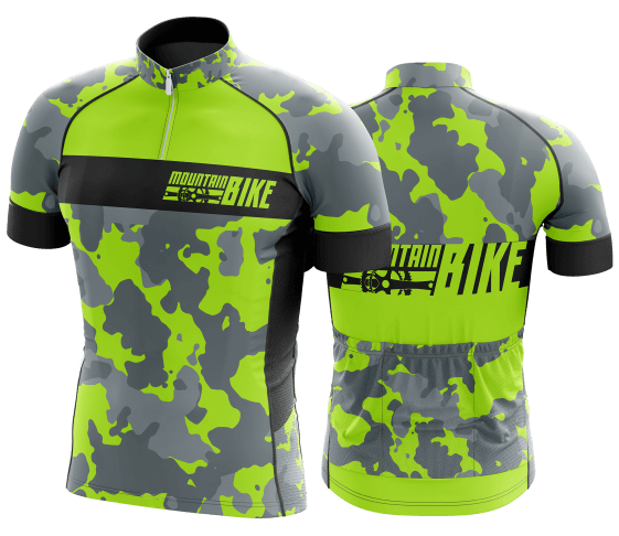 modelo de camisa de ciclismo personalizada