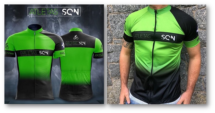 camisa de ciclismo personalizada