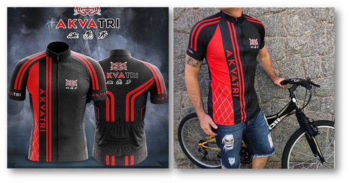 camisa de ciclismo personalizada