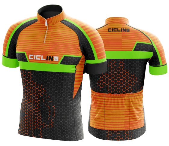 modelo de camisa de ciclismo personalizada