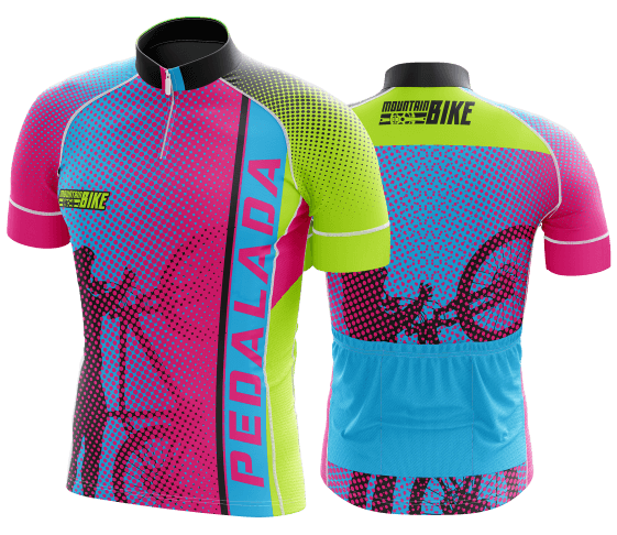 modelo de camisa de ciclismo personalizada