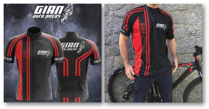 camisa de ciclismo personalizada