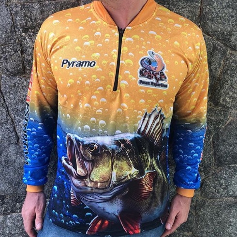 camisa de pesca personalizada king