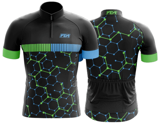 modelo de camisa de ciclismo personalizada
