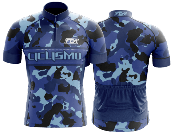 modelo de camisa de ciclismo personalizada