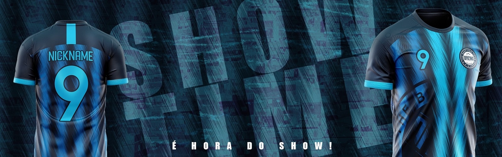 personalize sua camisa de time